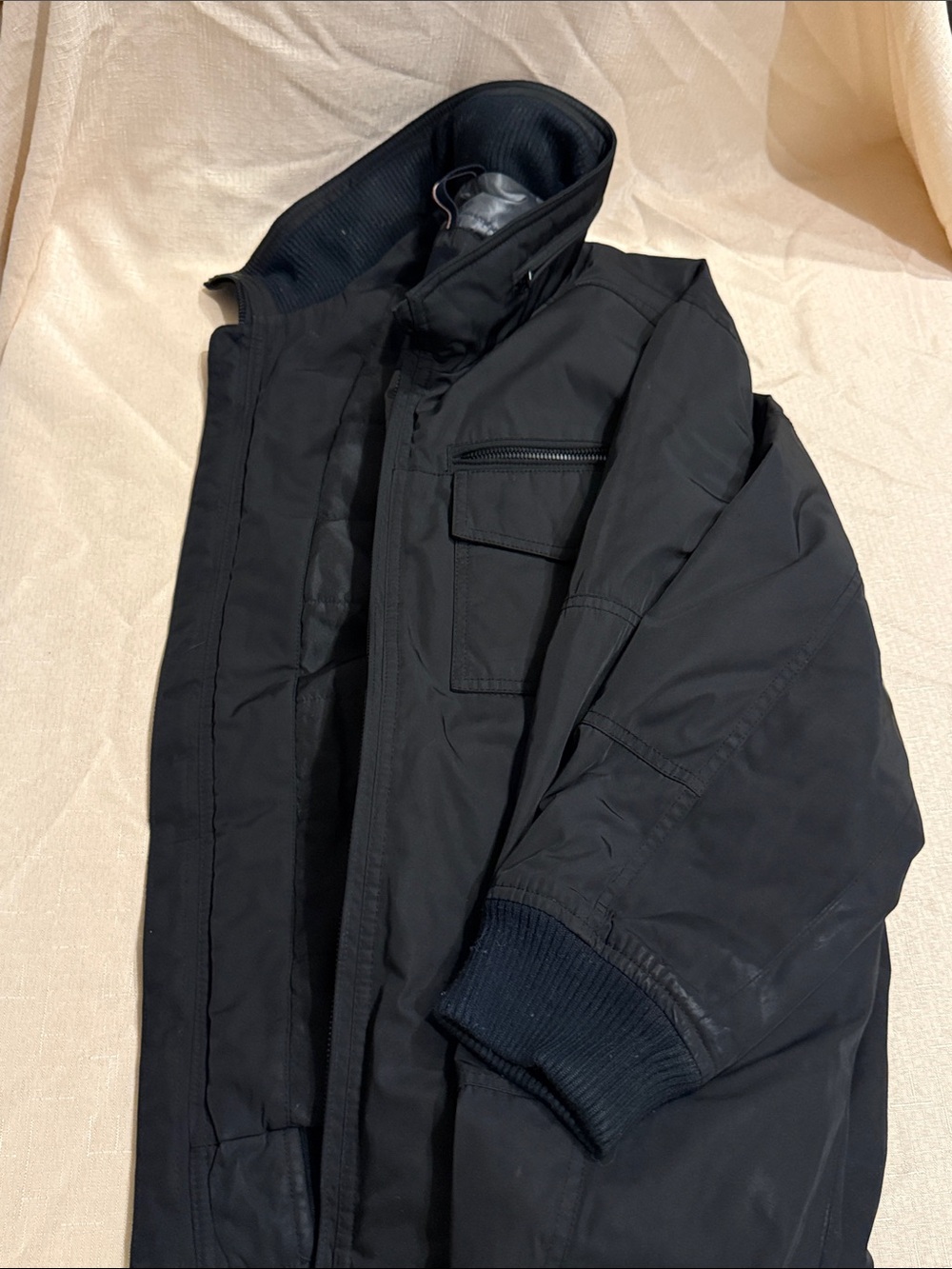Tommy Hilfiger Black Bomber Jacket